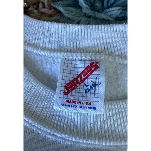 Vintage 90s Sweatshirt Handpainted Desert Scene Native Southwest Medium Fit - Picture 2 of 4